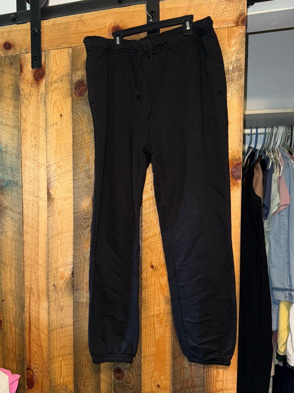 No Boundaries Black Men's Jogger Sweatpants